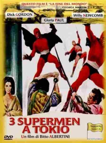 3 Supermen a Tokio (1968) with English Subtitles on DVD - Image 4