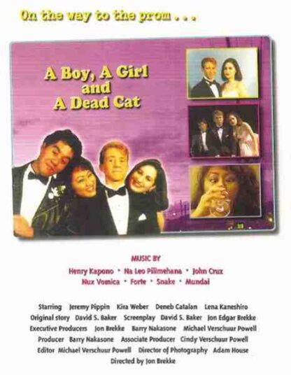 A Boy a Girl and a Dead Cat (1999) Starring Jeremy Pippin on DVD - Image 3