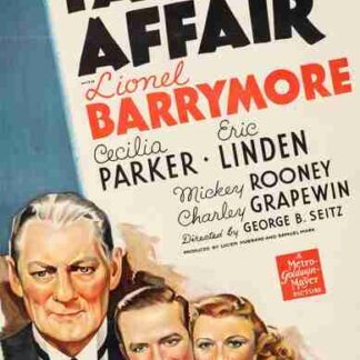 A Family Affair (1937) Starring Lionel Barrymore on DVD