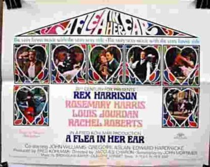 A Flea in Her Ear (1968) Starring Rex Harrison on DVD