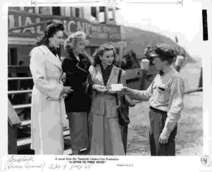 A Letter to Three Wives (1949) Starring Jeanne Crain on DVD - Image 4