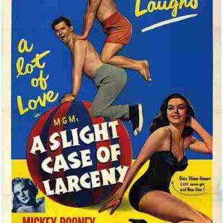 A Slight Case of Larceny (1953) Starring Mickey Rooney on DVD
