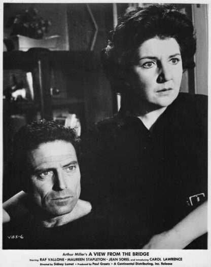 A View from the Bridge (1962) Starring Raf Vallone on DVD - Image 2
