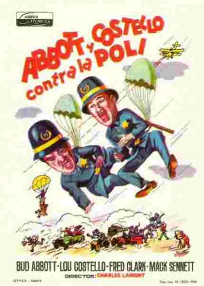 Abbott and Costello Meet the Keystone Kops (1955) Starring Bud Abbott on DVD - Image 4