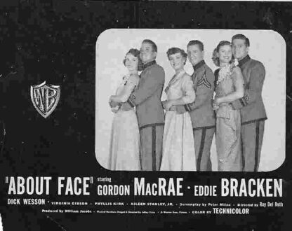 About Face (1952) Starring Gordon MacRae on DVD - Image 3