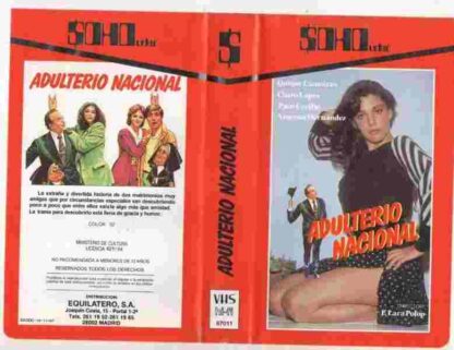 Adulterio nacional (1982) with English Subtitles on DVD - Image 2