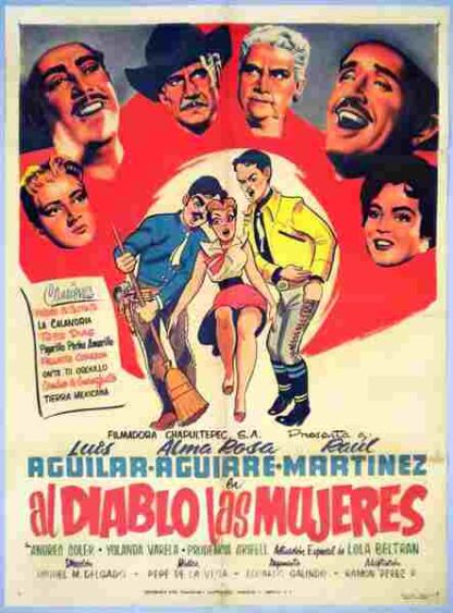 Al diablo las mujeres (1955) with English Subtitles on DVD