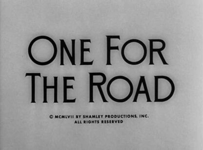Alfred Hitchcock Presents One for the Road (1957) Starring Alfred Hitchcock on DVD - Image 3