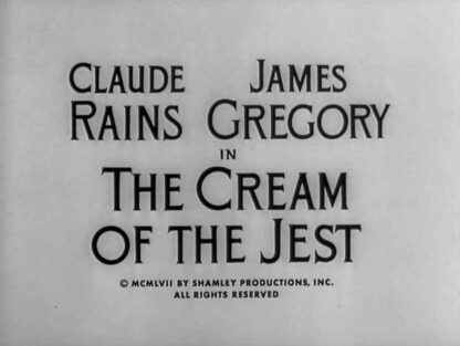 Alfred Hitchcock Presents The Cream of the Jest (1957) Starring Alfred Hitchcock on DVD - Image 3