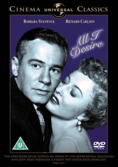 All I Desire (1953) Starring Barbara Stanwyck on DVD - Image 3