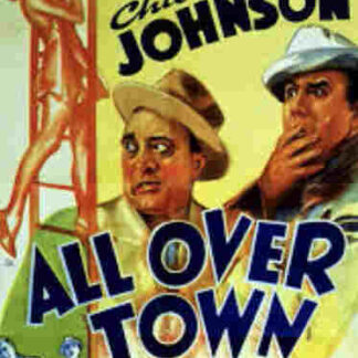 All Over Town (1937) Starring Ole Olsen on DVD