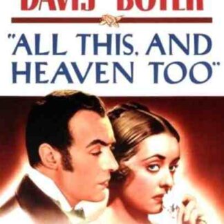 All This, and Heaven Too (1940) Starring Bette Davis on DVD