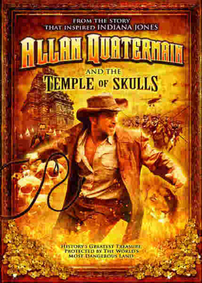Allan Quatermain and the Temple of Skulls (2008) Starring Sean Cameron Michael on DVD