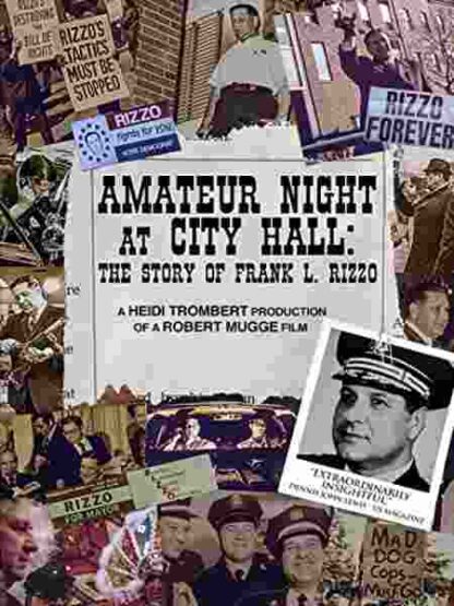 Amateur Night at City Hall: The Story of Frank L. Rizzo (1978) Starring Gregory M. Harvey on DVD - Image 2