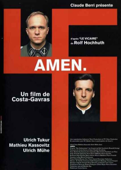 Amen. (2002) Starring Mathieu Kassovitz on DVD - Image 5