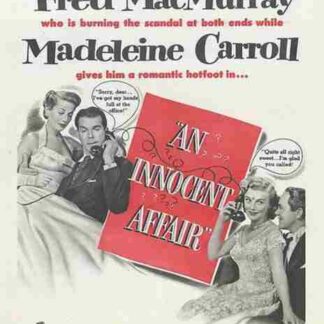 An Innocent Affair (1948) Starring Fred MacMurray on DVD