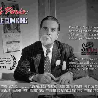 Andy Paris: Bubblegum King (2010) Starring David Blackwell on DVD