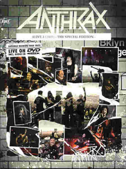 Anthrax: Alive 2 - The DVD (2005) Starring Anthrax on DVD - Image 2