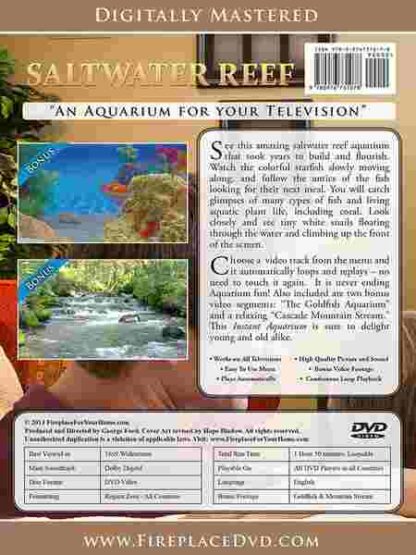 Aquarium for Your Home: Saltwater Reef (2008) Starring  on DVD - Image 3