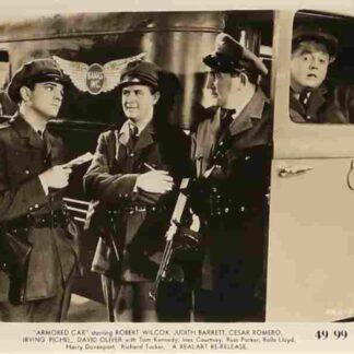 Armored Car (1937) Starring Robert Wilcox on DVD
