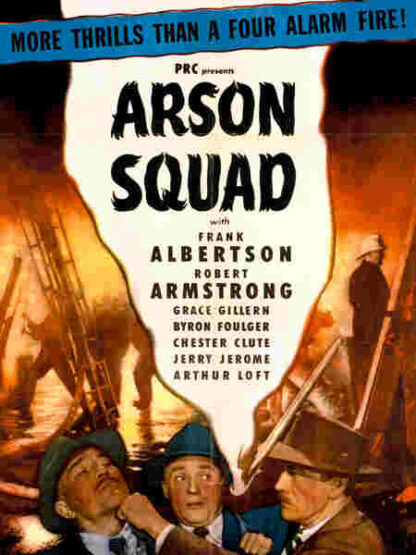 Arson Squad (1945) Starring Frank Albertson on DVD