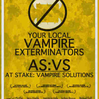 At Stake: Vampire Solutions (2012) Starring Carl Pfeiffer Jr. on DVD