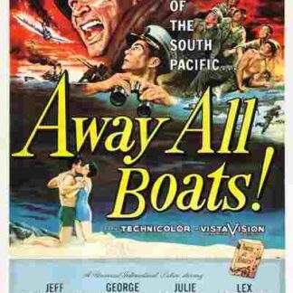 Away All Boats (1956) Starring Jeff Chandler on DVD