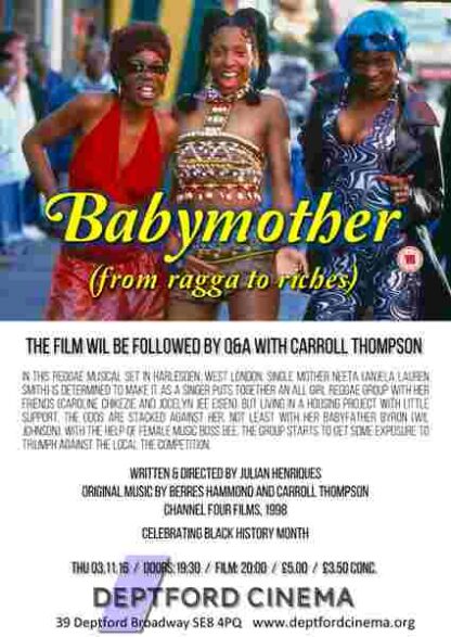 Babymother (1998) Starring Anjela Lauren Smith on DVD