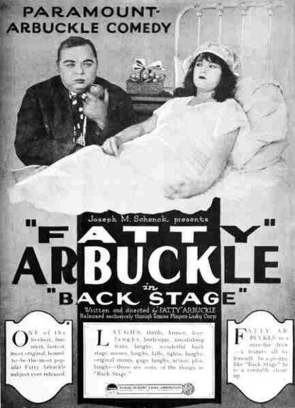 Back Stage (1919) Starring Roscoe 'Fatty' Arbuckle on DVD - Image 5