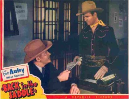 Back in the Saddle (1941) Starring Gene Autry on DVD - Image 2