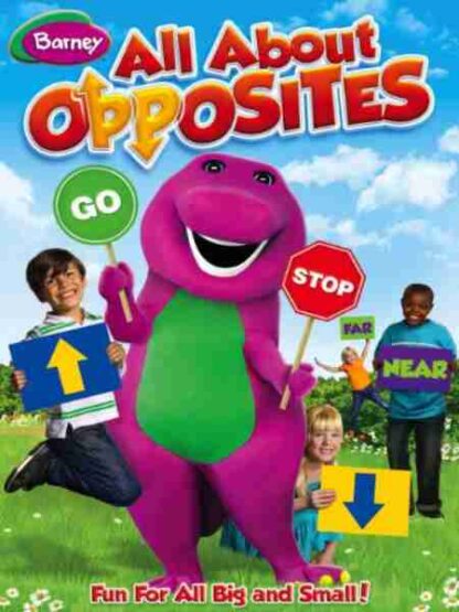 Barney: All About Opposites (2012) Starring Dean Wendt on DVD