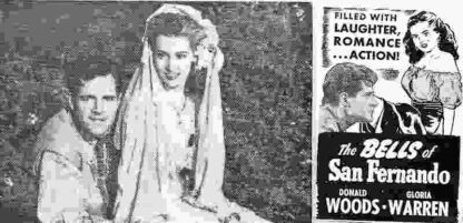 Bells of San Fernando (1947) Starring Donald Woods on DVD - Image 2