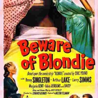 Beware of Blondie (1950) Starring Penny Singleton on DVD