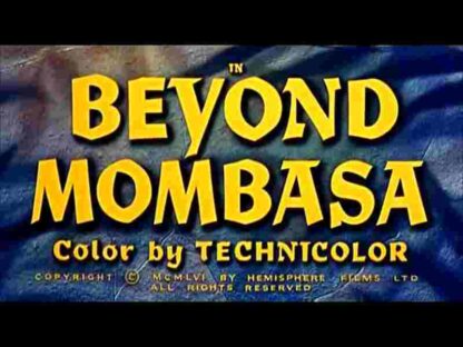 Beyond Mombasa (1956) Starring Cornel Wilde on DVD
