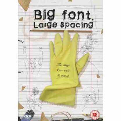 Big Font. Large Spacing (2009) Starring Gareth Aldon on DVD - Image 4