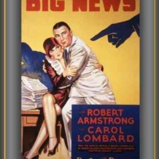 Big News (1929) Starring Robert Armstrong on DVD