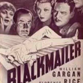 Blackmailer (1936) Starring William Gargan on DVD