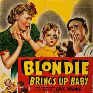 Blondie Brings Up Baby (1939) Starring Penny Singleton on DVD