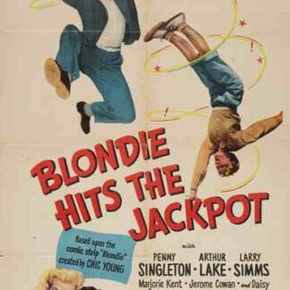 Blondie Hits the Jackpot (1949) Starring Penny Singleton on DVD