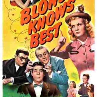 Blondie Knows Best (1946) Starring Penny Singleton on DVD