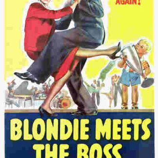 Blondie Meets the Boss (1939) Starring Penny Singleton on DVD