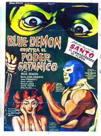 Blue Demon vs. el poder satánico (1966) with English Subtitles on DVD - Image 3