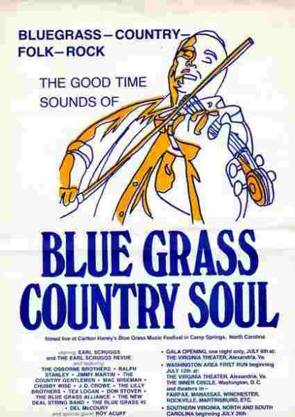 Bluegrass Country Soul (1972) Starring Sam Bush on DVD