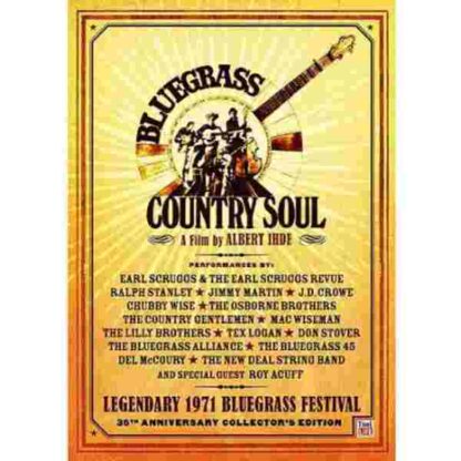 Bluegrass Country Soul (1972) Starring Sam Bush on DVD - Image 2