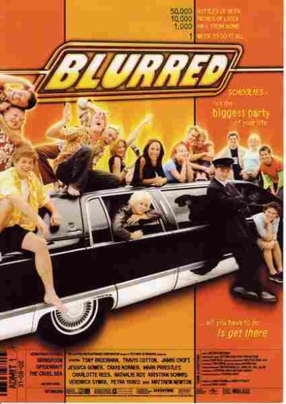 Blurred (2002) Starring Tony Brockman on DVD