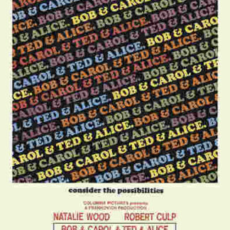 Bob & Carol & Ted & Alice (1969) Starring Natalie Wood on DVD