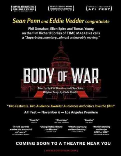 Body of War (2007) Starring Robert Byrd on DVD