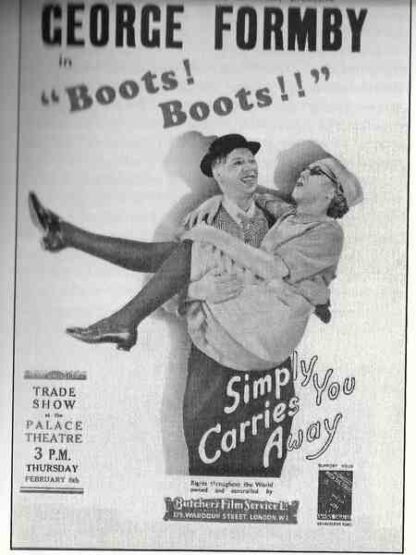 Boots! Boots! (1934) Starring George Formby on DVD