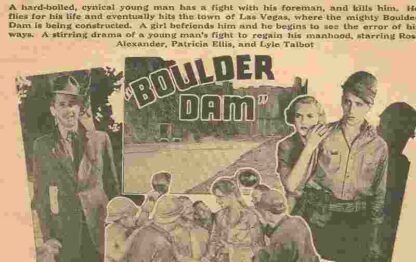 Boulder Dam (1936) Starring Ross Alexander on DVD - Image 5