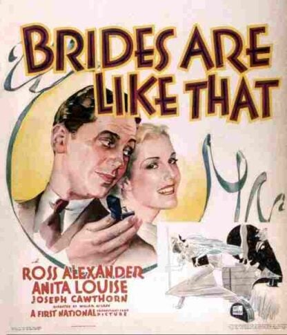 Brides Are Like That (1936) Starring Ross Alexander on DVD - Image 4